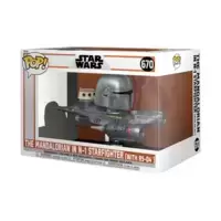 The Mandalorian - The Mandalorian In N-1 Starfighter With R5-D4