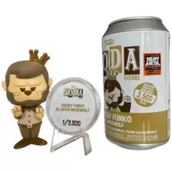 Freddy Funko as Werewolf Sepia