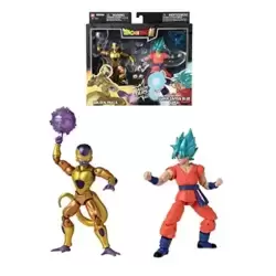 Battle Pack - Golden Freezer vs Super Saiyan Blue Goku