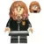 Hermione Granger - Gryffindor Robe Clasped, Black Skirt, Black Short Legs with Dark Bluish Gray Stripes, Open Mouth Smile / Confused