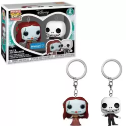 The Nightmare Before Christmas - Sally & Jack SKellington 2 Pack