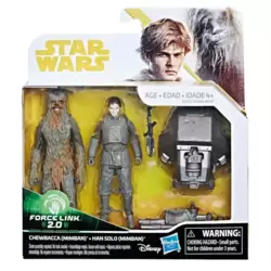 Han Solo & Chewbacca (Mud)