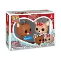 Rudolph the Red-Nosed Reindeer - Rudolph & Clarice 2 Pack
