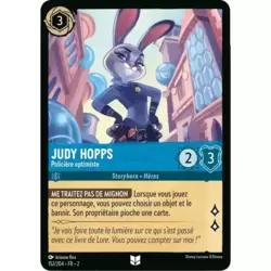 Judy Hopps - Policière Optimiste