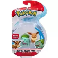 Battle Figure Pack - Eevee & Bulbasaur