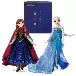Anna et Elsa, 10e anniversaire de La Reine des Neiges