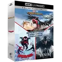 Cinematic Universe Homecoming + Spider-Man New Generation + Venom [4K Ultra-HD + Blu-Ray]