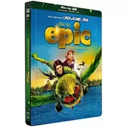 Epic-La Bataille du Royaume Secret [Combo 3D + Blu-Ray + DVD-Édition boîtier SteelBook]