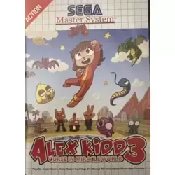 Alex Kidd 3 Curse in Miracle World