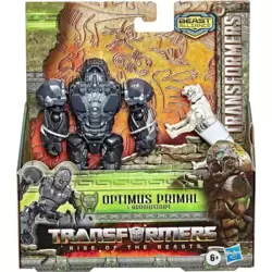 Beast Weaponizers Optimus Primal & Arrowstripe