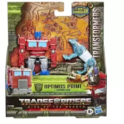 Beast Weaponizers Optimus Prime & Chainclaw
