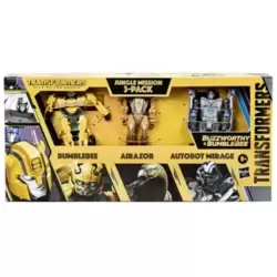 Multipack: Jungle Mission – Bumblebee, Airazor & Mirage