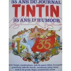 35 ans du journal Tintin - 35 ans d'humour