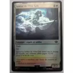 Soldat de l'Ost Gris Foil