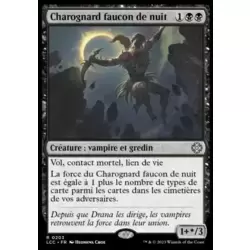 Charognard faucon de nuit
