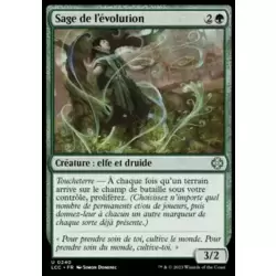 Sage de l'évolution
