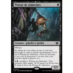 Pisteur de stalactites
