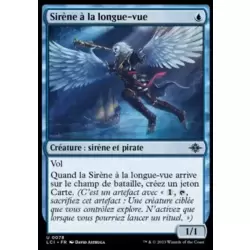 Sirène à la longue-vue