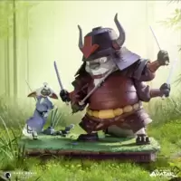 Avatar The Last Airbender - Samurai Appa vs Ronin Momo