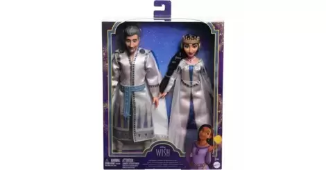 Queen Amaya & King Magnifico - Disney's Wish doll