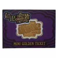 Willy Wonka - Mini Golden Ticket