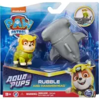 Aqua Pups - Rubble and Hammerhead