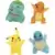 Pokémon Action Figures - Pokemon Select - Translucent Batte Figures 4-Pack