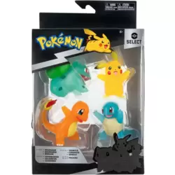 Pokemon Select - Translucent Batte Figures 4-Pack