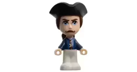 Captain Hook - Micro Doll - Lego Disney Minifigures DIS082