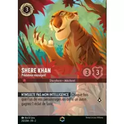 Shere Khan - Prédateur menaçant