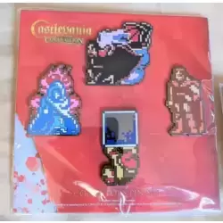 Castlevania Anniversary Collection - Enamel Pin Set (4 Pins) - Limited Run Games