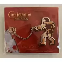 Castlevania Anniversary Collection - Simon Chain Whip Enamel Pin - Limited Run Games