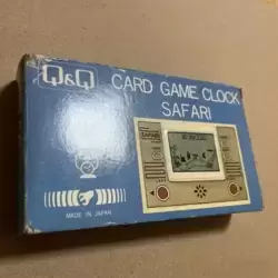 Card Game Clock Safari