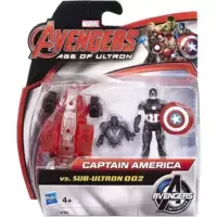 Captain America Vs. Sub-Ultron 002