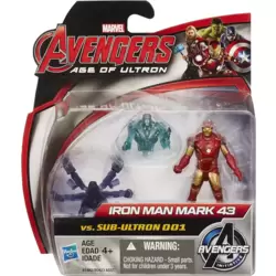 Iron Man Mark 43 Vs. Sub-Ultron 001
