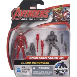Iron Man Mark 45  Vs. Sub-Ultron 010