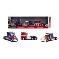Transformers Optimus Prime 3 Pack