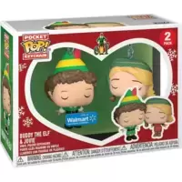 Elf - Buddy The Elf & Jovie 2 Pack
