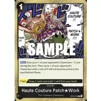 Haute Couture Patch Work