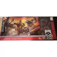 Transformers - Planet of Junk Clash 3pk  Platinum Edition