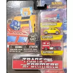 Nano Hollywood Rides - Transformers 3 Pack