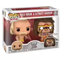 WWE - Hulk Hogan & Ultimate Warrior 2 Pack