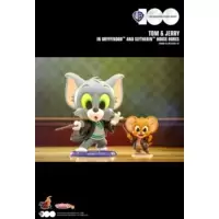 Tom & Jerry in Gryffindor & Slytherin House Robes