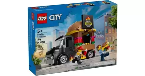 Lego fire truck online burger