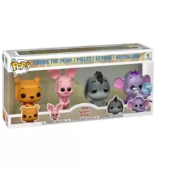 Winnie The Pooh 4-pack (Winnie / Piglet / Eeyore / Herralump)