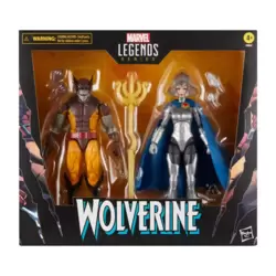 Marvel Legends Series Wolverine and Lilandra Neramani  F9034