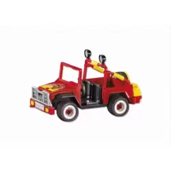 Red 4x4 Vehicle