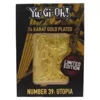 Yu-Gi-Oh! - Number 39: Utopia - 24K Gold Plated