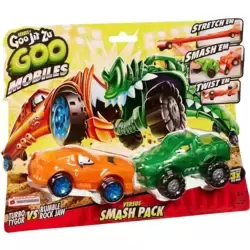 Goo Mobiles - Turbo Tygor VS Rumble Rock Jaw