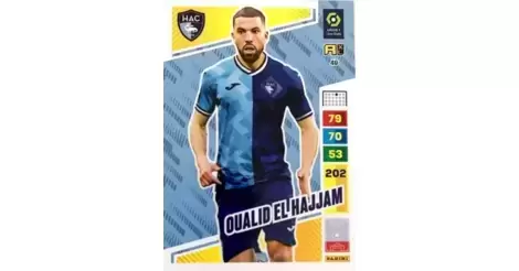 Oualid El Hajjam - Le Havre AC - carte Adrenalyn XL 2023-2024 - France